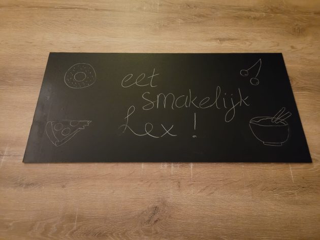 Achterwand Ikea Duktig speelkeukentje Krijtbord - Afbeelding 2