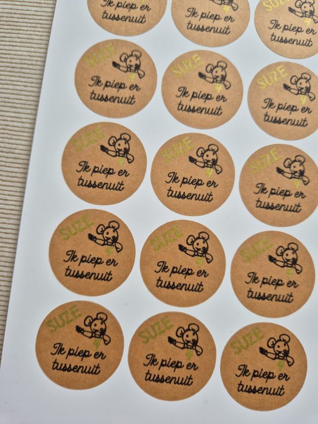 traktatie stickers - Afbeelding 4