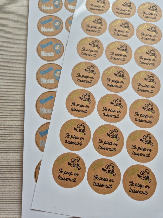 traktatie stickers - Afbeelding 3
