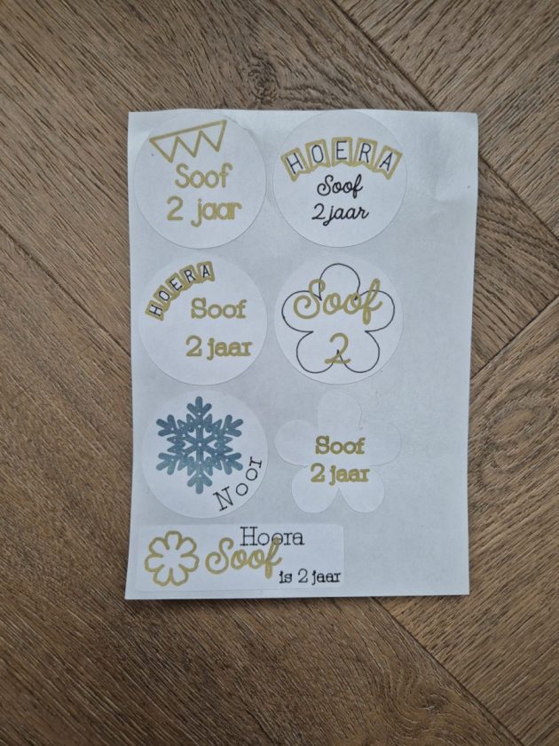 traktatie stickers - Afbeelding 6